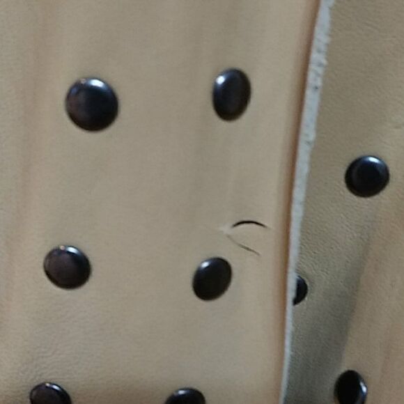 Cache leather jacket - Picture 4 of 8